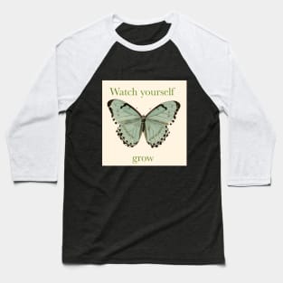 Butterfly Pattern, Motivational Quote, Expressive Slogan, Shirts, Hats, Cups, Stickers, Kid Fashion Baseball T-Shirt